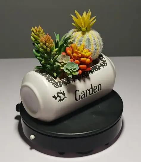 suculentas artificiais decoradas