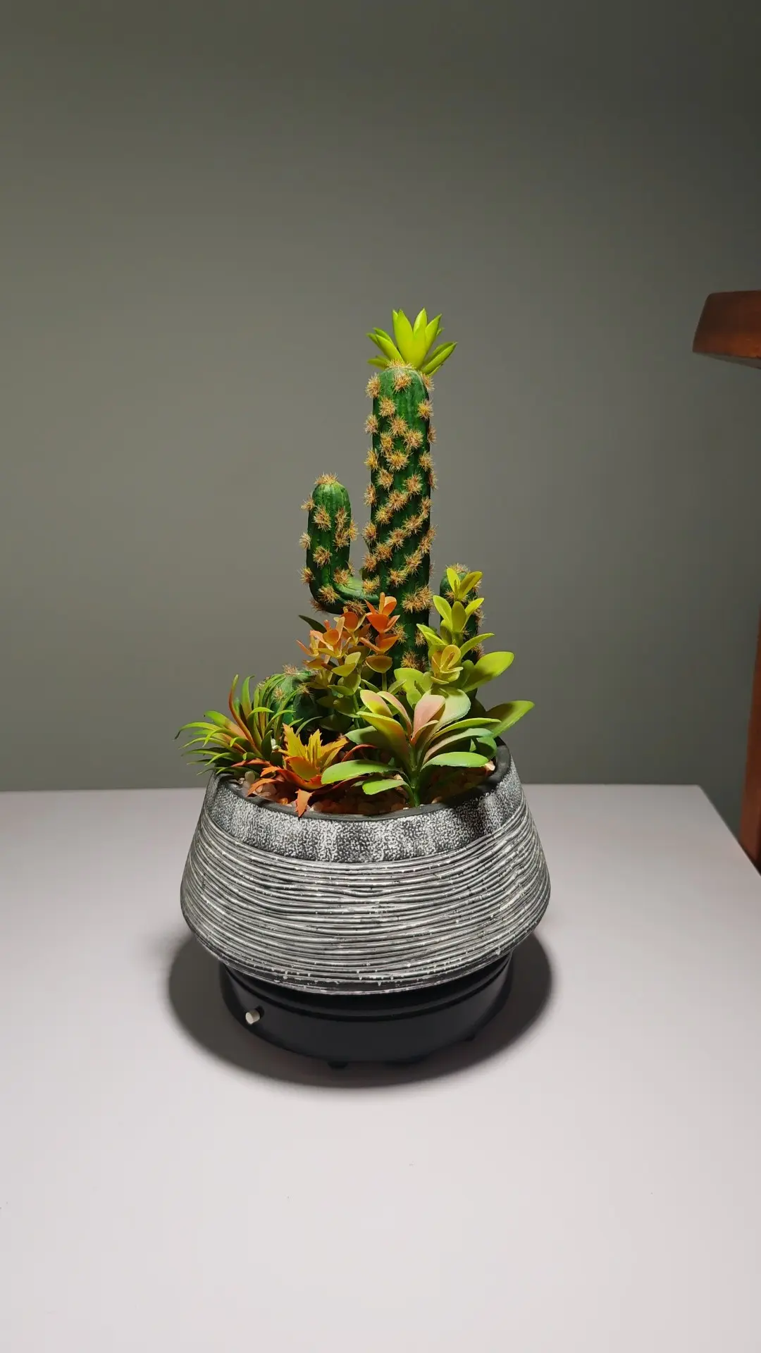 DR0060 (4) profile - Suculenta Artificial com Tons Suaves