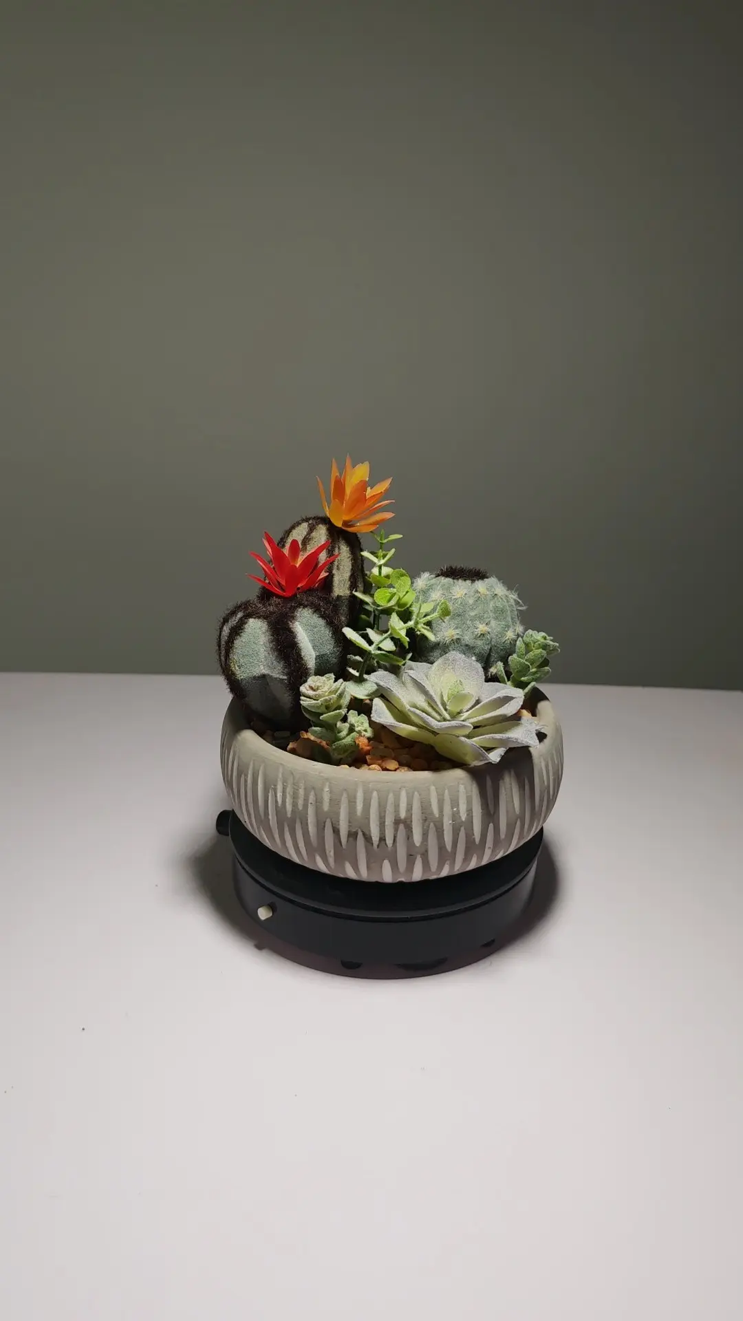 DR0063 (6) - Arranjo de Cactos e Suculentas Artificiais