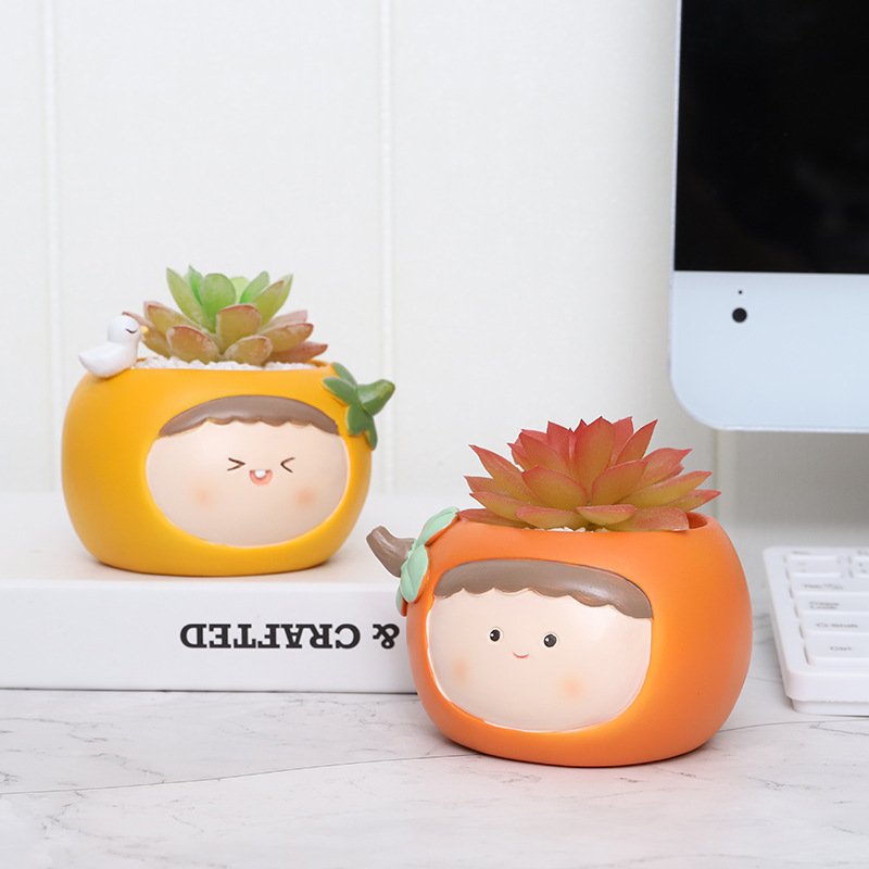 KT0035 (3) - Vasos Frutas Kawaii com Personagens