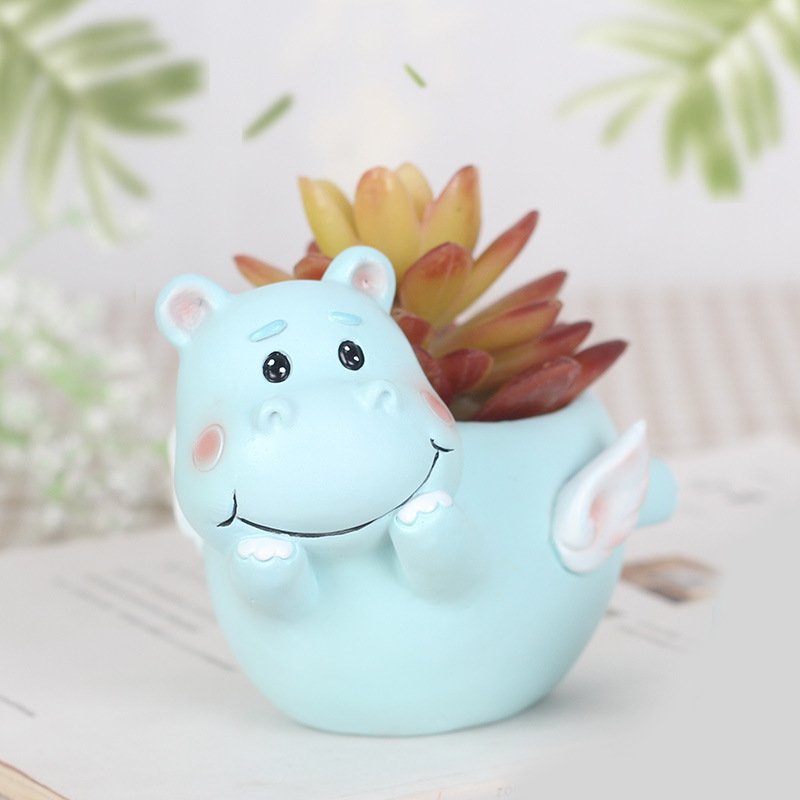 KT0040 (4) - Vasos Animais Alados Fofos