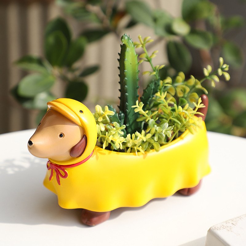 KT0053 (3) - Vasos Cachorros Salsicha Estilosos