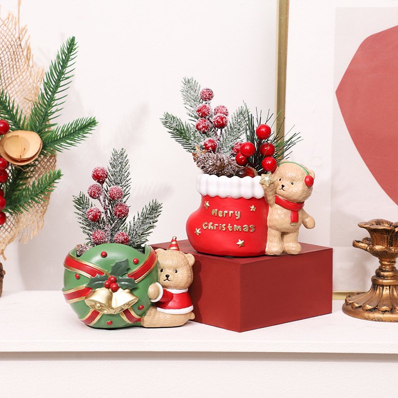 WCH0019 (2) - Arranjos de Natal Urso Teddy